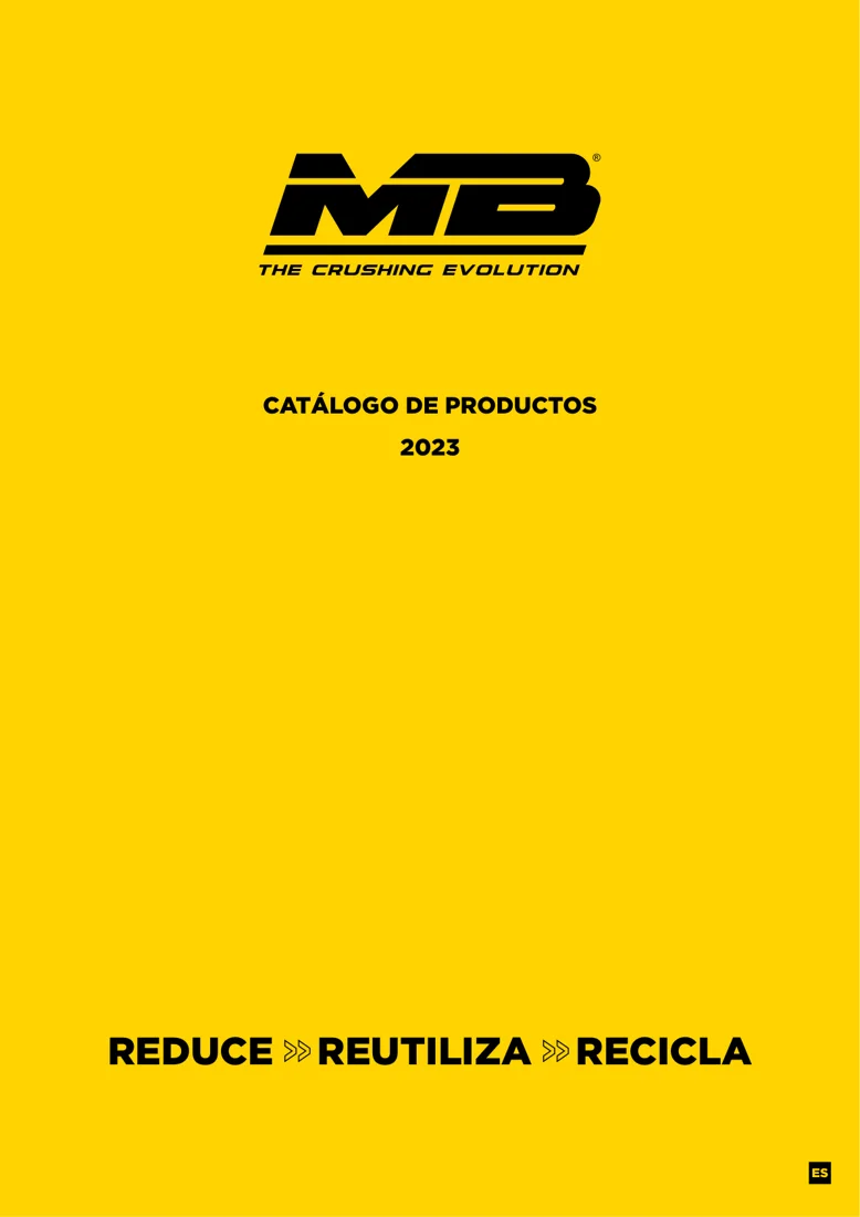 MB Crusher — Product catalogue
